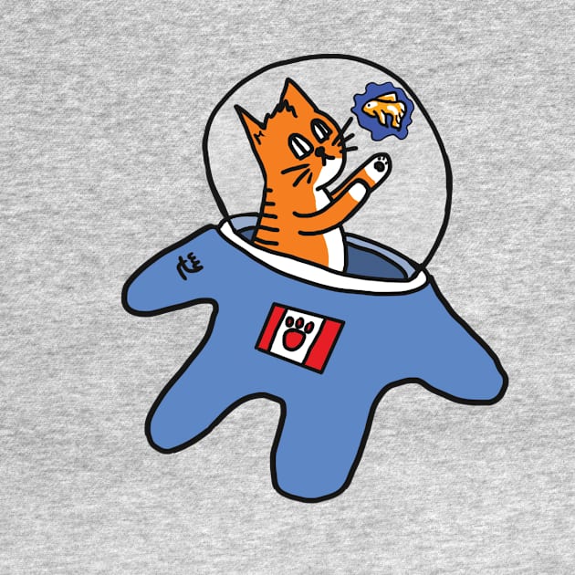 Astronaut Cat by Warm Your Toes